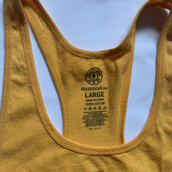 GOLDS GYM MUSCLE TANK TOP - Picture 3 of 3